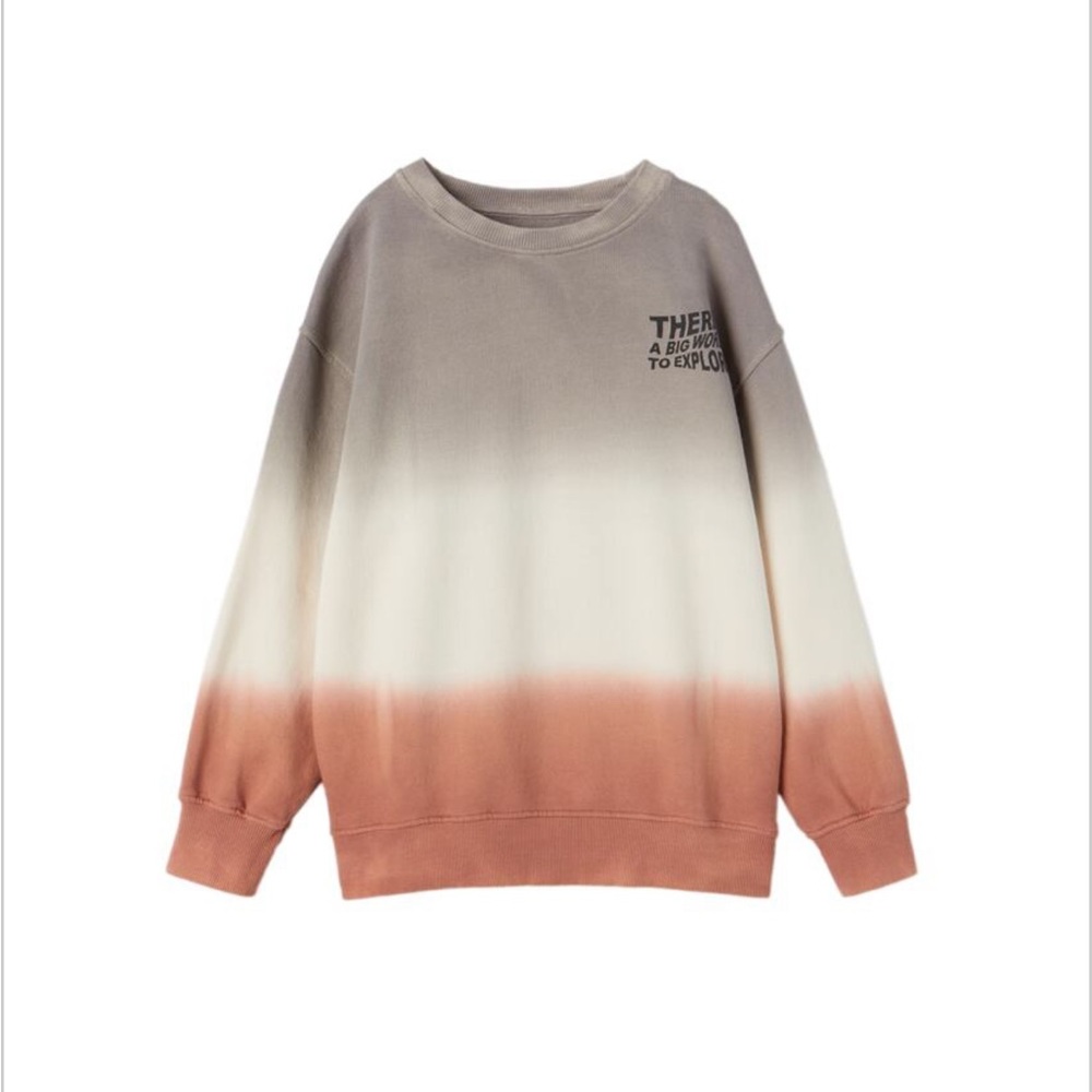 Zara tie dye sweatshirt